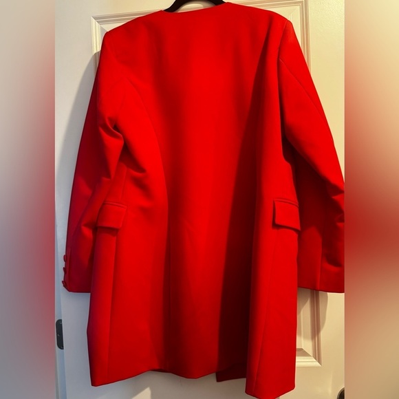 ADELYN RAE
Solani Double Breasted Long Sleeve Blazer Minidress in Fiery Red - Picture 6 of 9